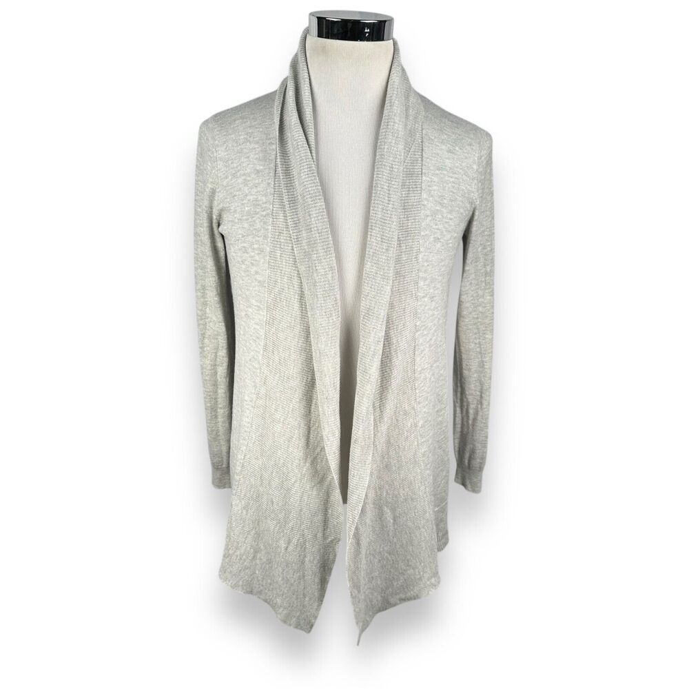 Marine Layer Cardigan Sweater Women’s Small Heather‎ Gray Open Front Long Sleeve